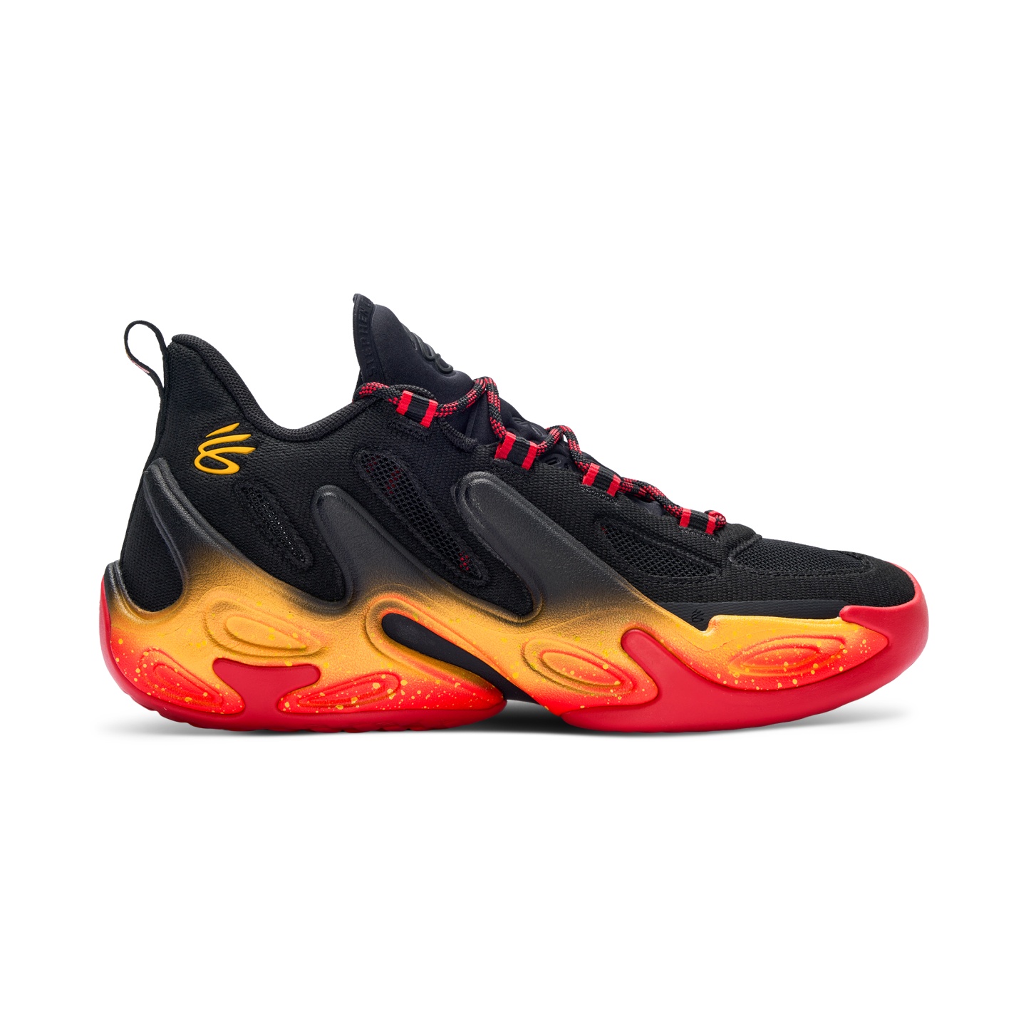 Кроссовки Under Armour Curry 13 AP (красно-желтые) — фото 2