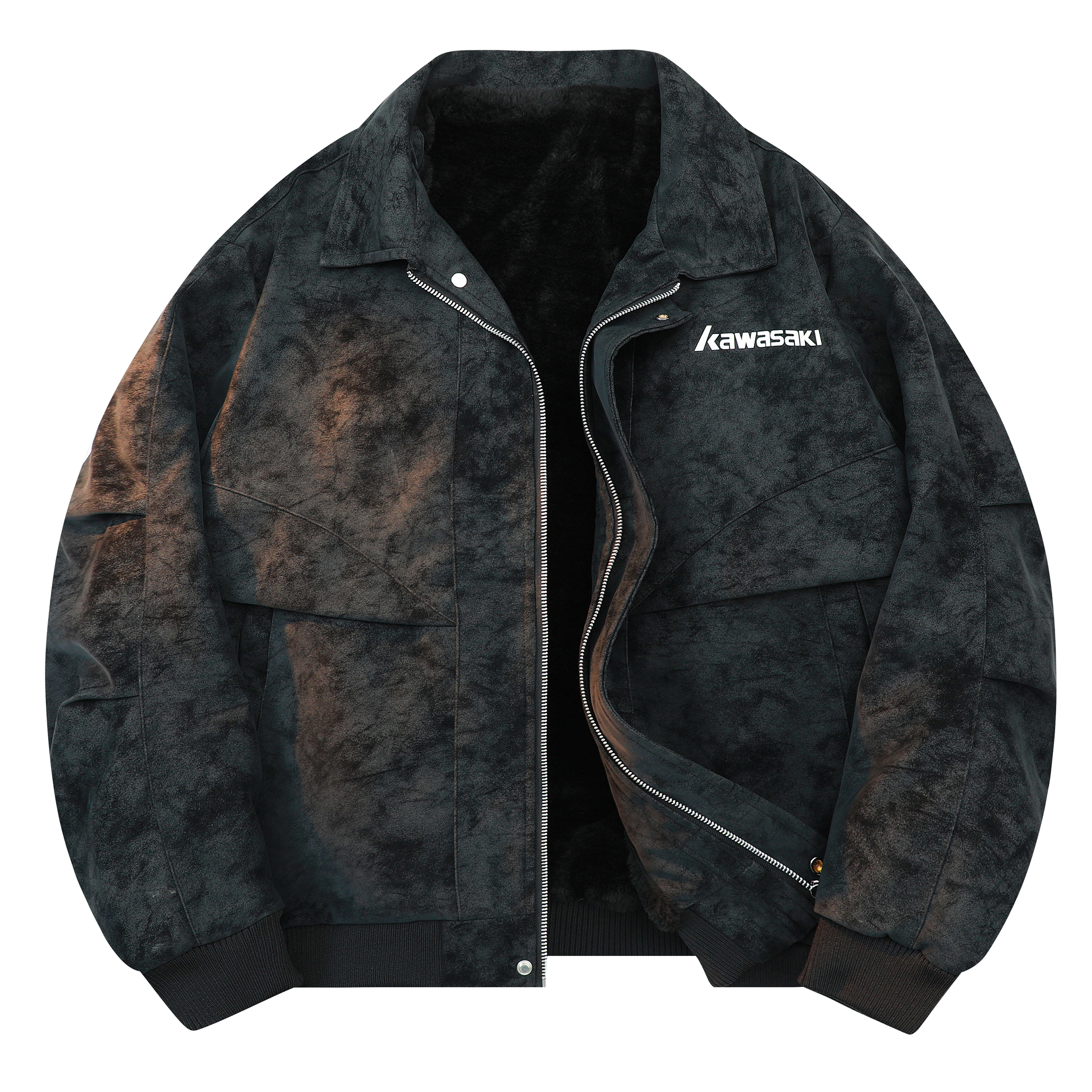 Куртка Kawasaki Пилот (коричневая)