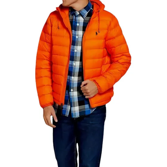 Polo Ralph Lauren Down Jacket Men's Saffron
