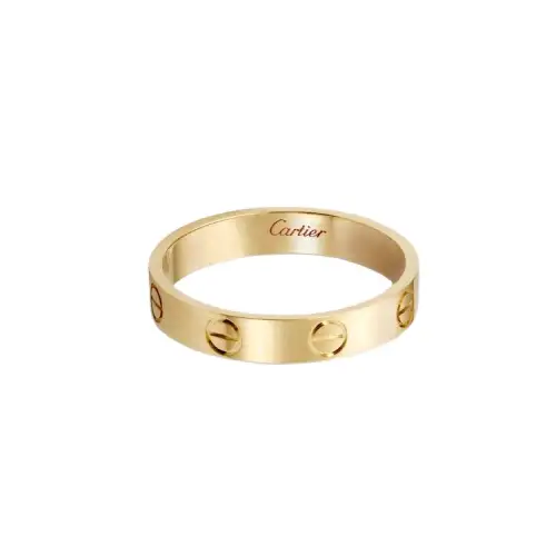 Cartier 2010 2020 18K Yellow Gold Small Love Ring