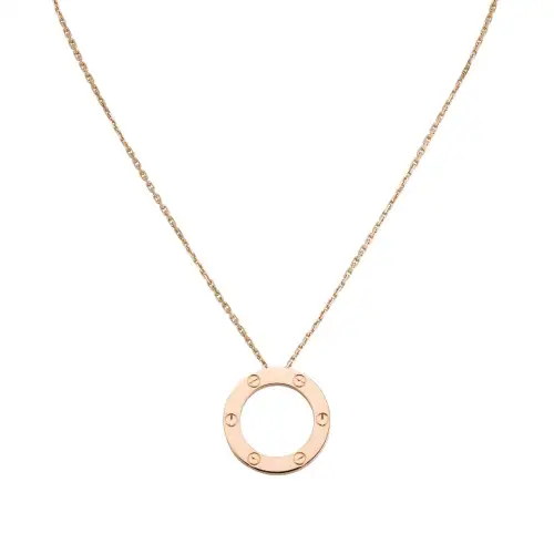 Cartier 2010s Love Circle Necklace