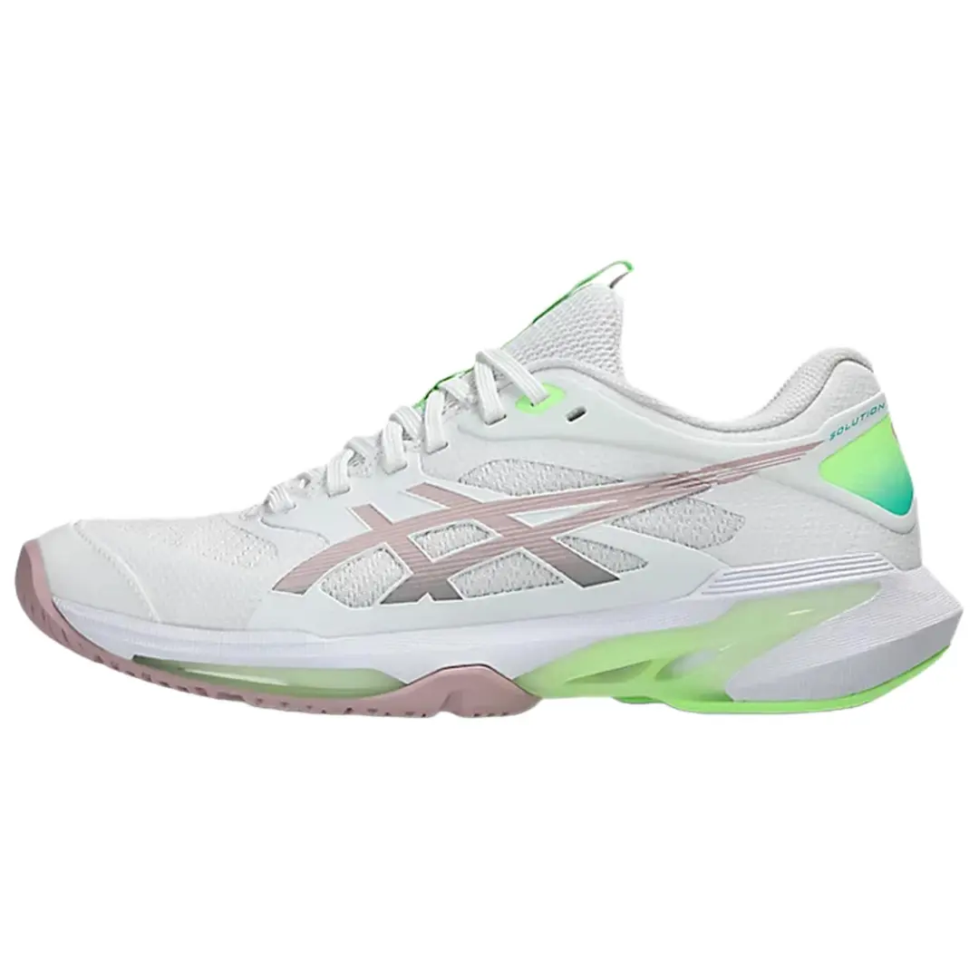 ASICS SOLUTION SPEED FF 4 Low top Tennis Shoes Women's White Green