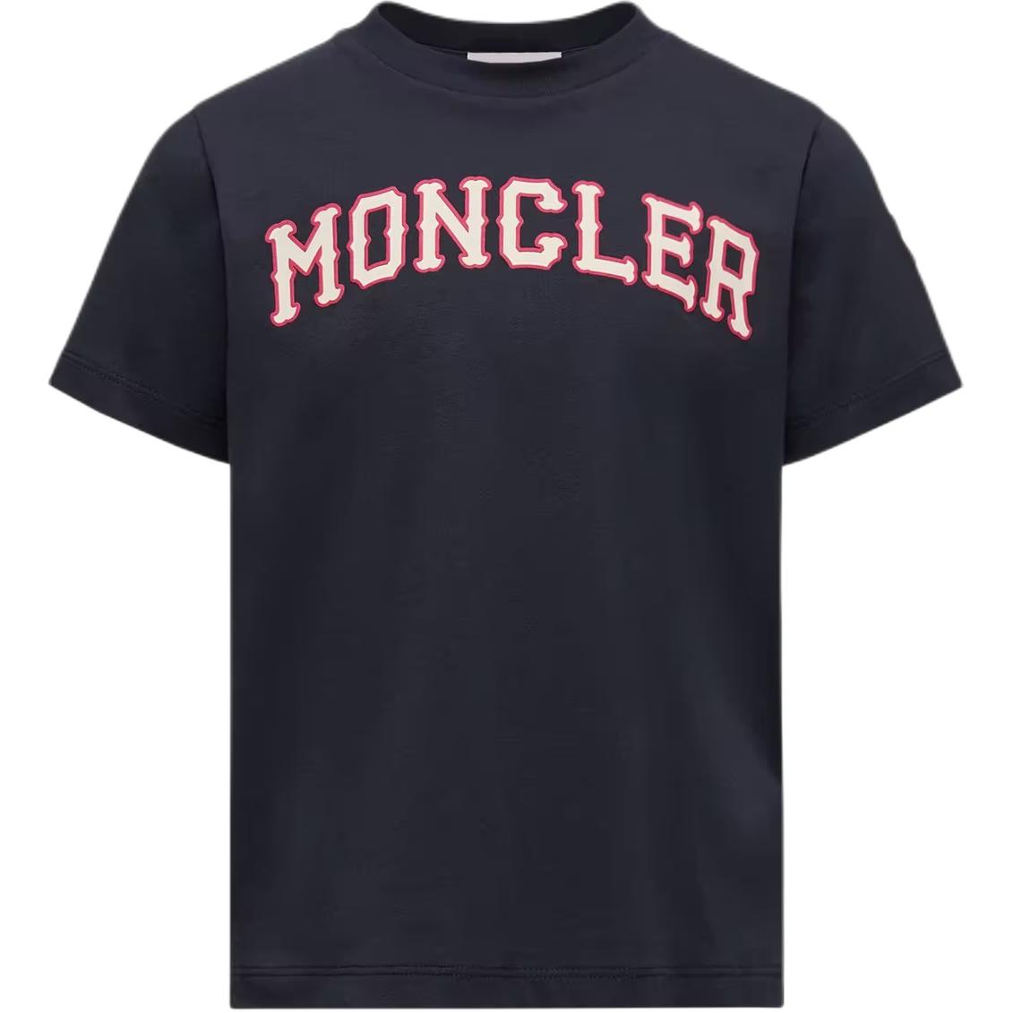 Футболка Moncler L19548C0000189AFV778 (темно-синяя)