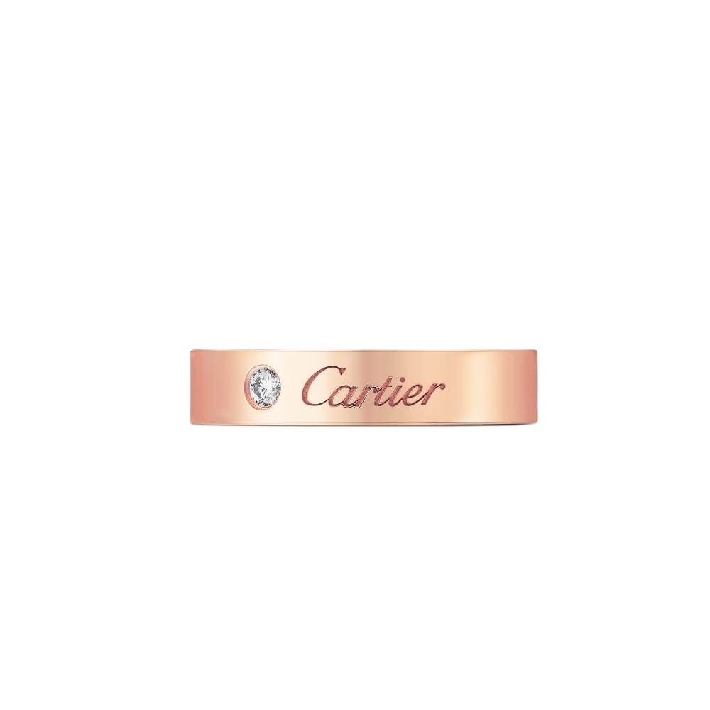 Кольцо Cartier C de Cartier (золотое) — фото 3