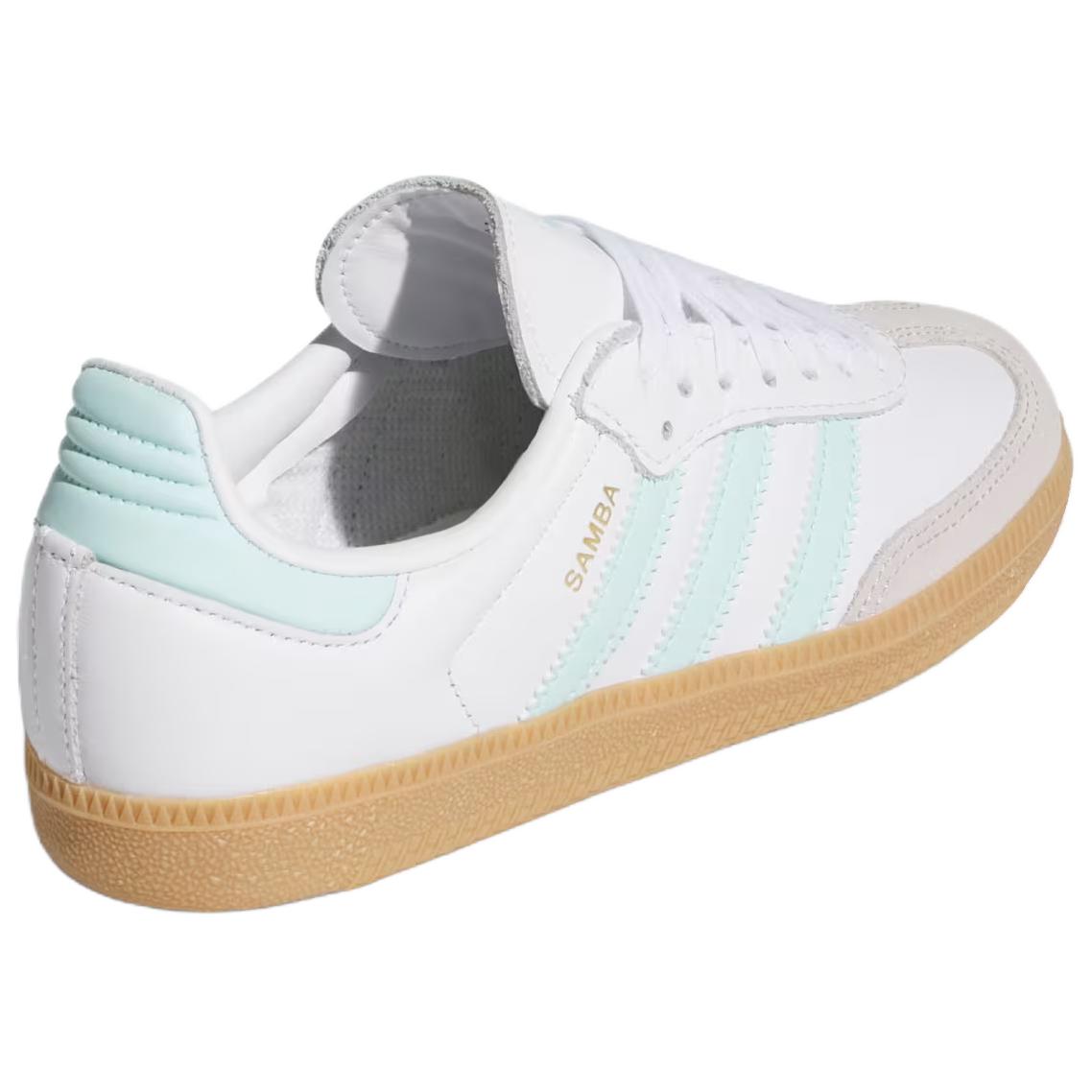 Adidas Samba Og J ‘White Semi Flash Aqua’