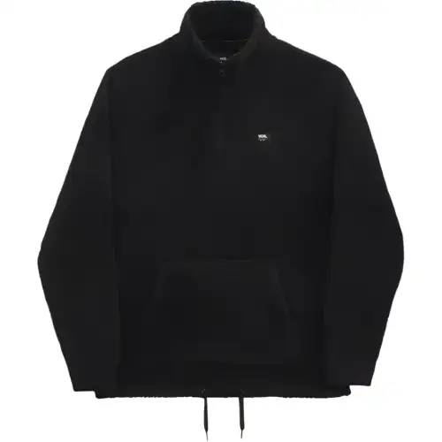 Vans Velvet Jackets Men's Black Stand Collar Thickened