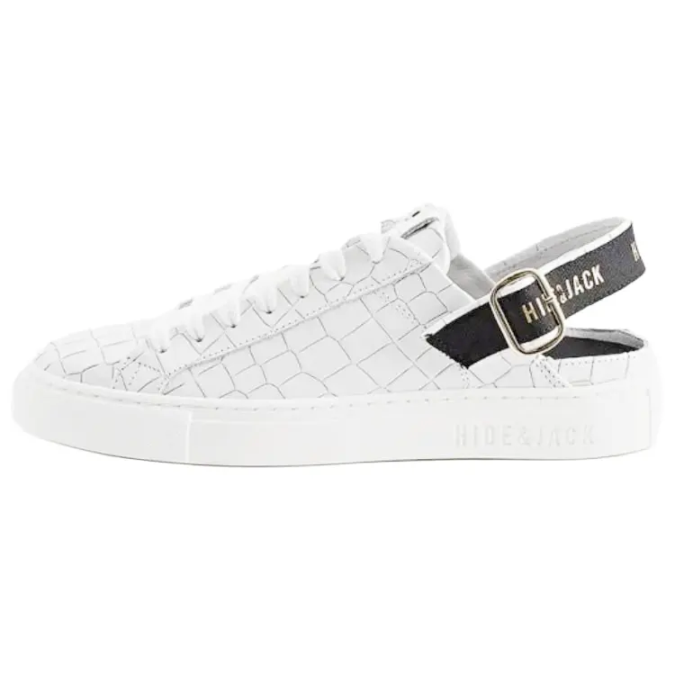 Hide&Jack Sabot Croco Sneakers