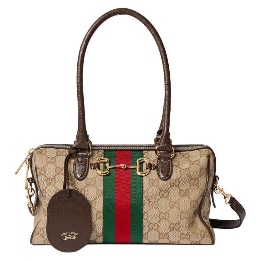 Женская сумка Gucci Borsetto (коричневая)