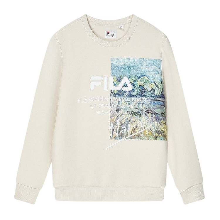 Мужское худи Fila Heritage Sweatshirt (серое)