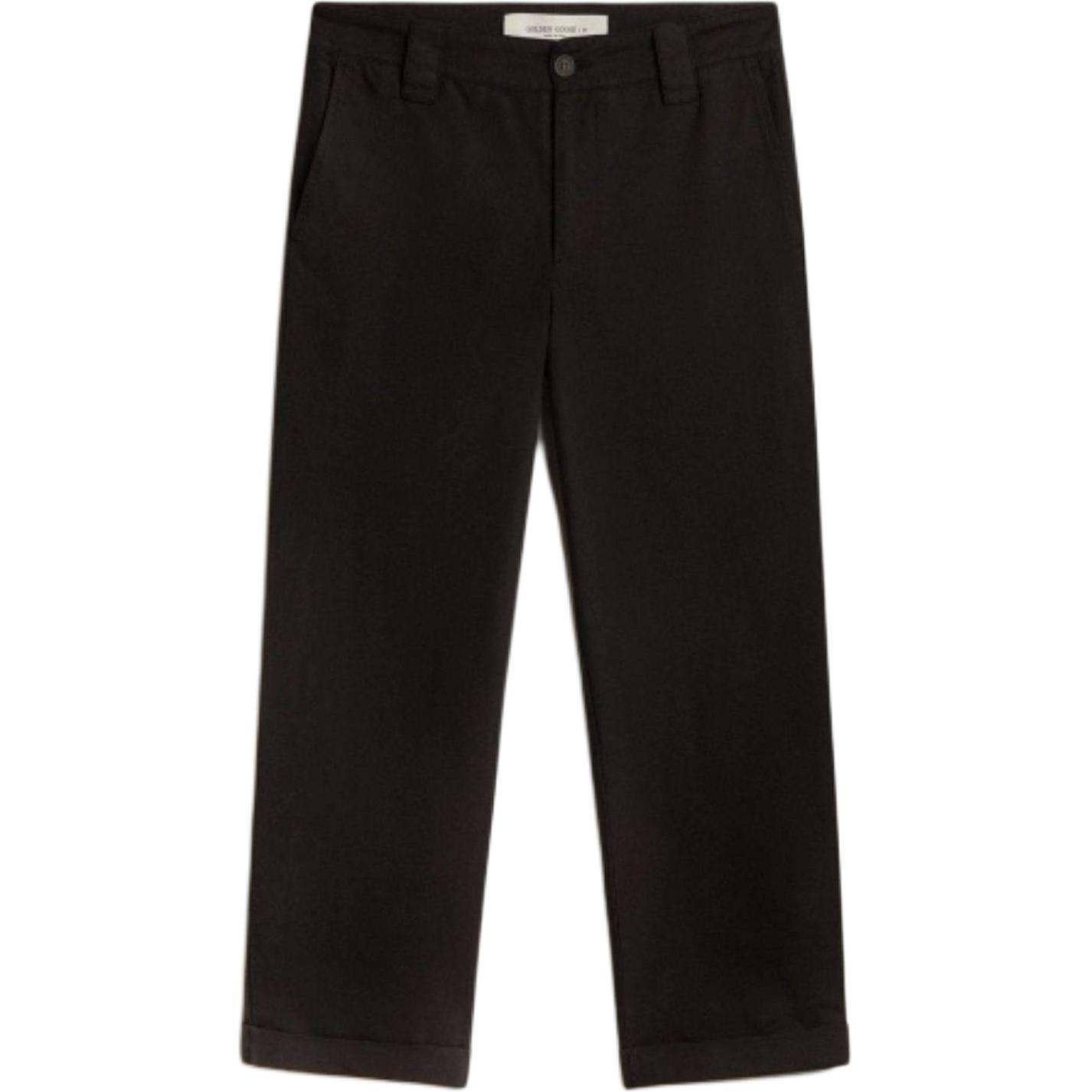 Мужские штаны Golden Goose Casual Pants (черные)