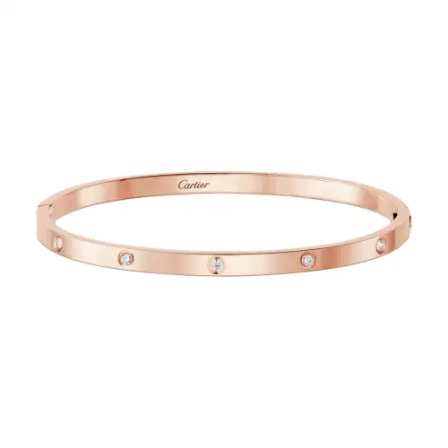 【Pre-Owned】pre-owned 18kt rose gold Small Love bracelet
