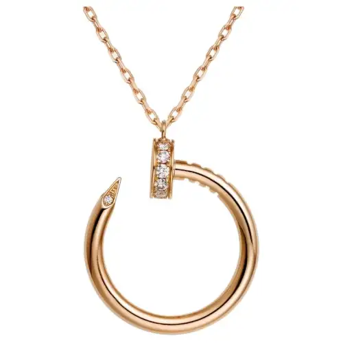 Cartier 18K yellow gold diamond necklace