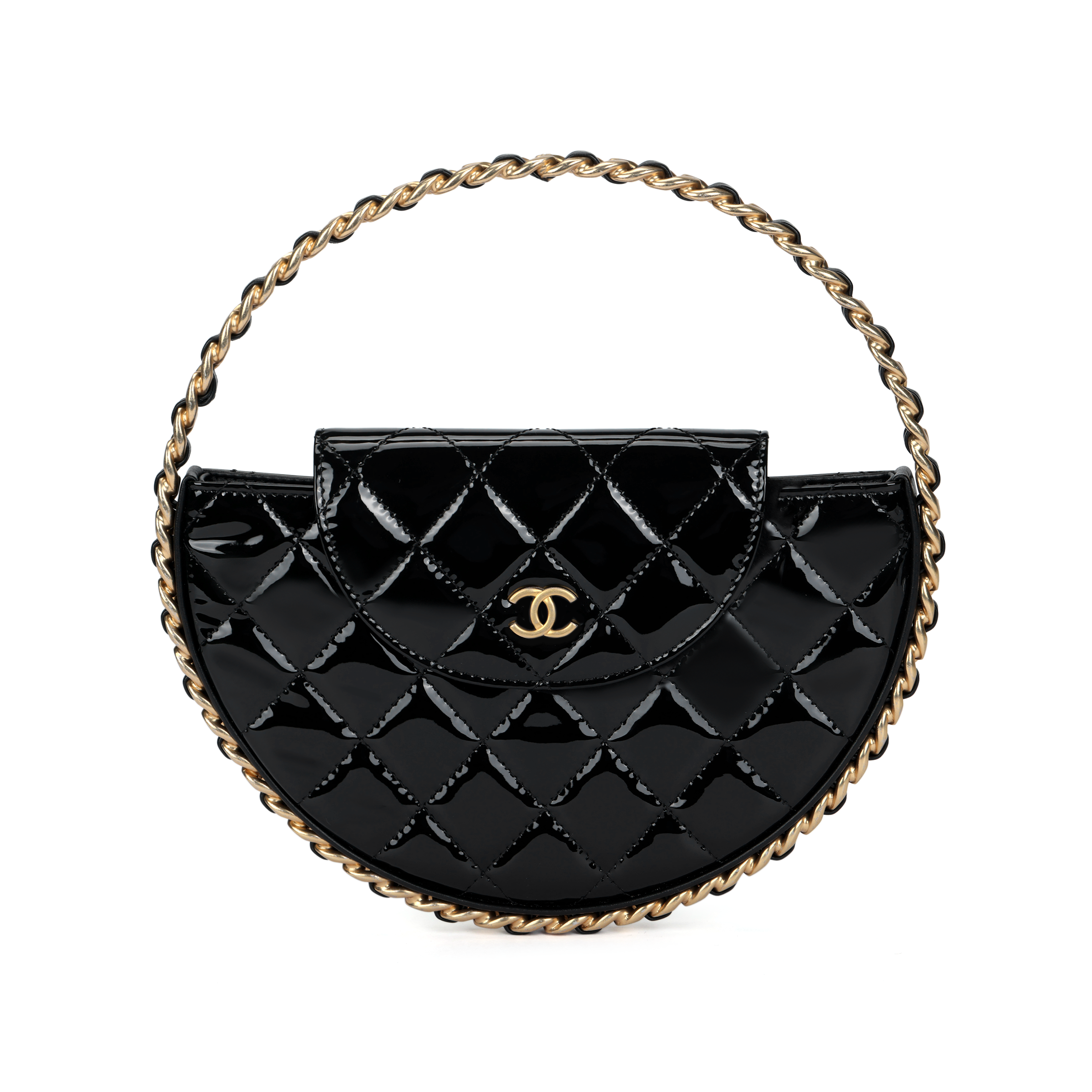 Женская сумка Chanel 23K (черная) — фото 5