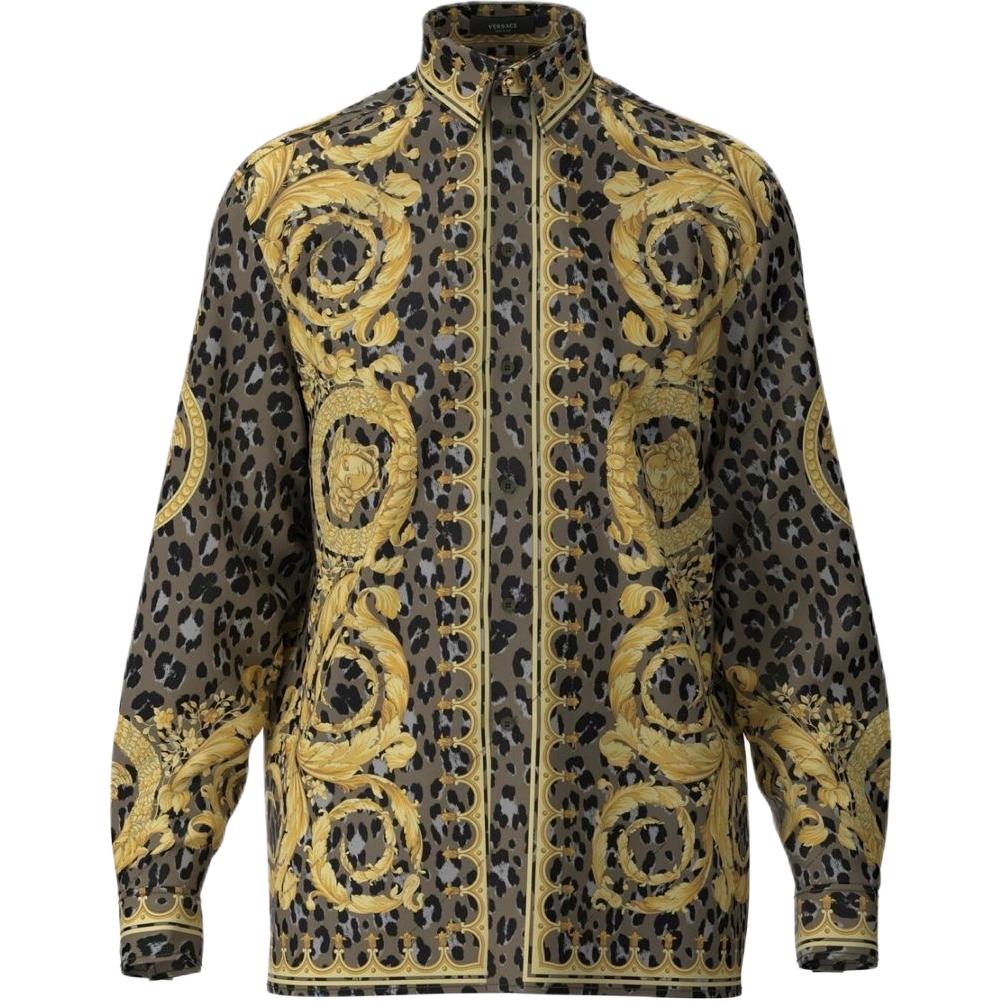 Мужская рубашка Versace (разноцветная)