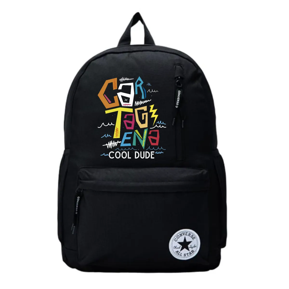Converse Polyester Backpack Regular Unisex Black