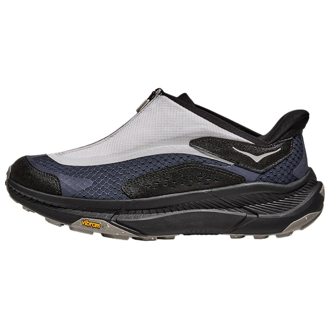 Кроссовки HOKA ONE ONE PROJECT TRANSPORT (черно-сине-серые)