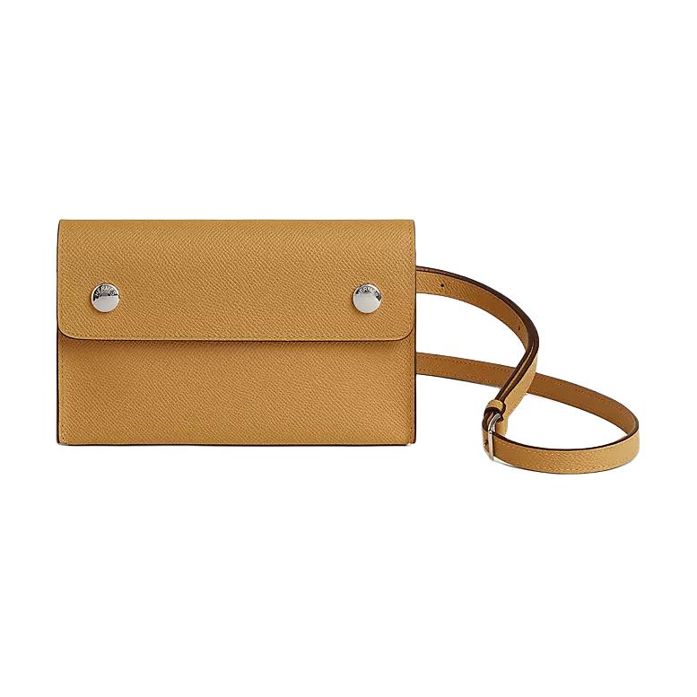 Женский кошелек Hermes Wallet (золотисто-коричневый)