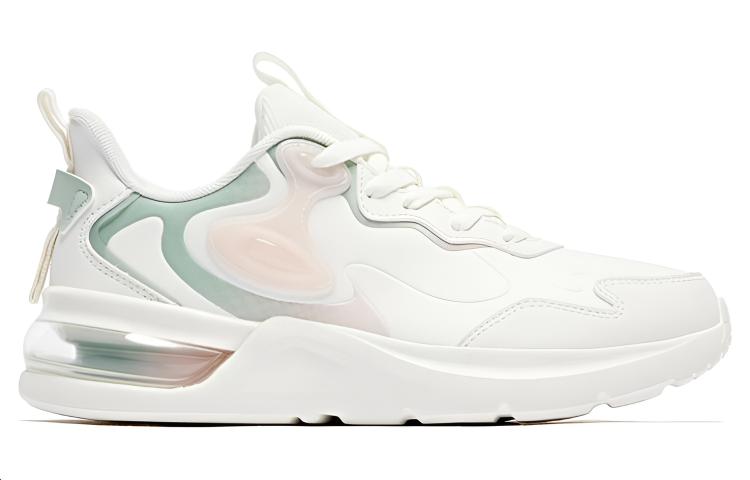 QIAODAN Slip Resistant, Abrasion Resistant, Waterproof Low top Running Shoes Women’s White Cyan