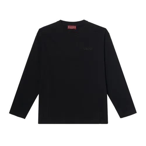 GUCCI Cotton Jersey Long Sleeve T shirt
