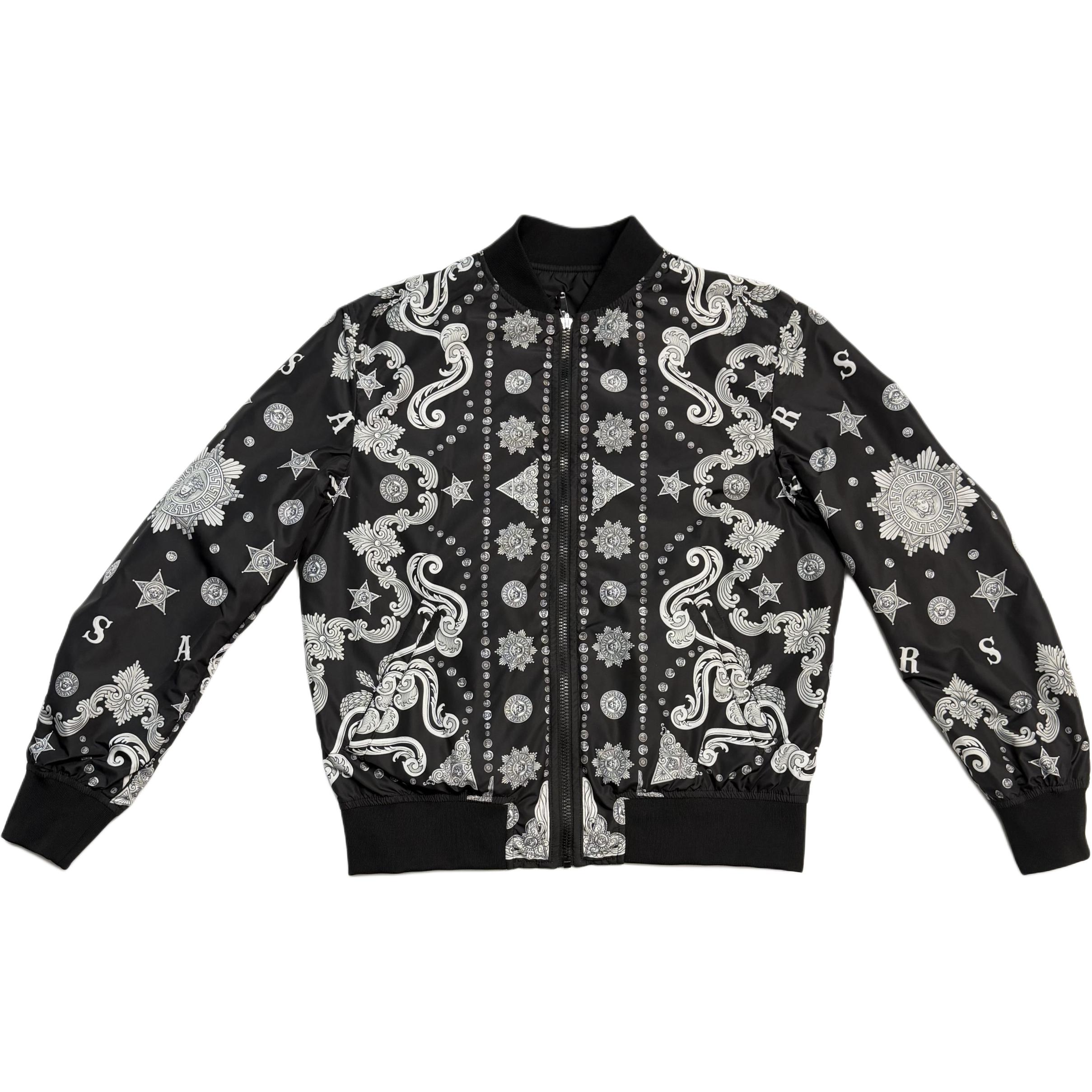 Мужская куртка Versace (черная)