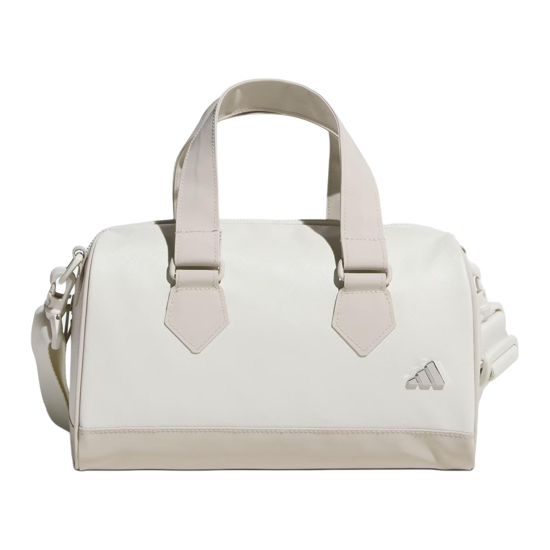 Сумка adidas leather Sport Performance (бежевая)
