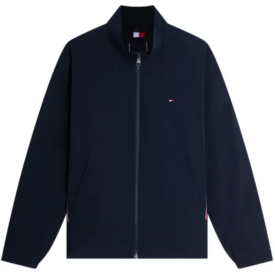 Tommy Hilfiger легкая водонепроницаемая повседневная спортивная куртка с воротником-стойкой для походов в мужском стиле