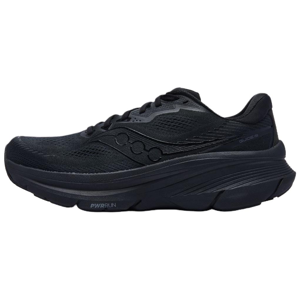 Мужские кроссовки Saucony Guide (черные)
