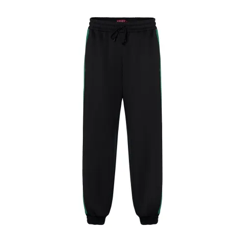 GUCCI SS24 Knitted Sweatpants Men's Black