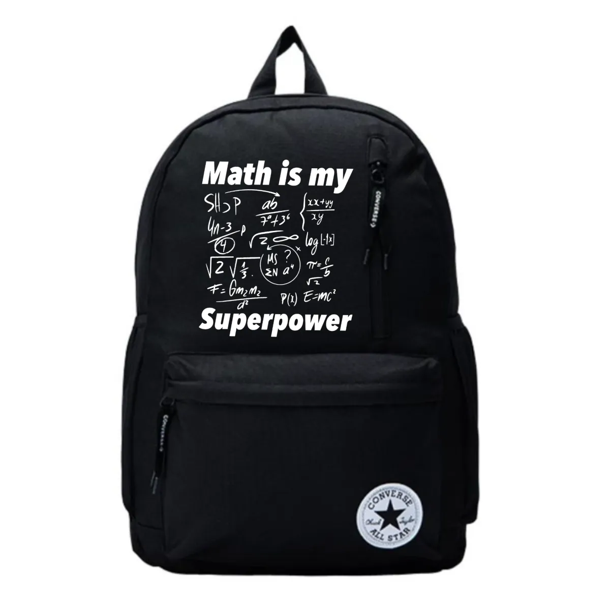 Converse Polyester Backpack Regular Unisex Black