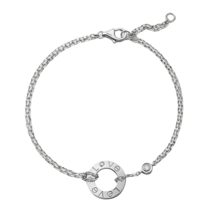 Браслет Cartier LOVE (белое золото)
