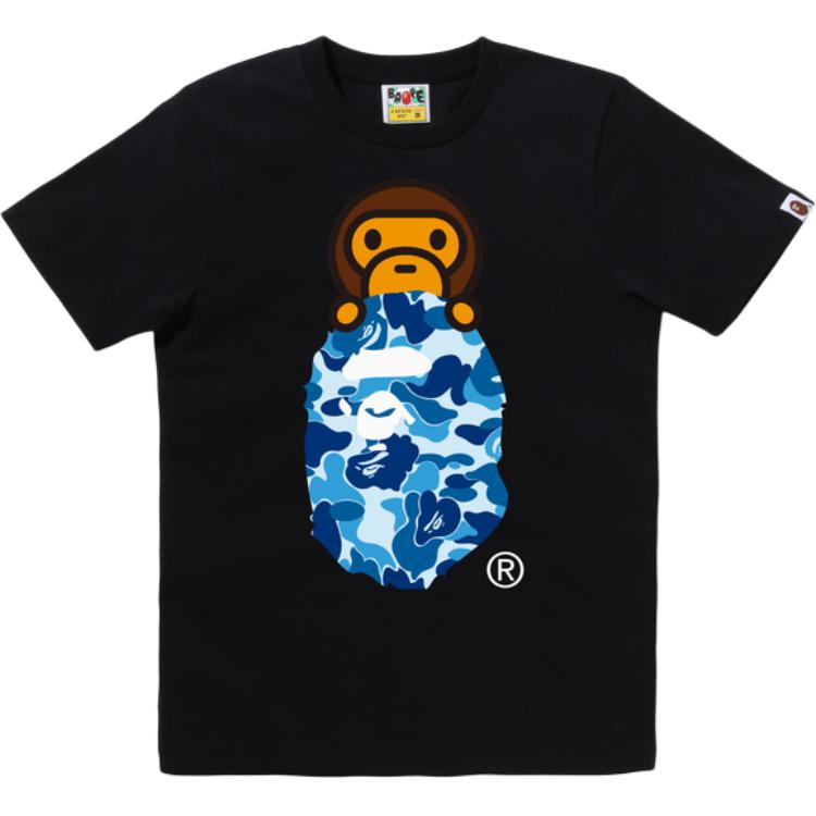 Футболка A BATHING APE Камуфляжная (разноцветная)