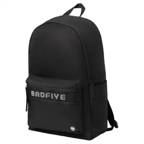Li Ning Polyester Backpack Unisex Black