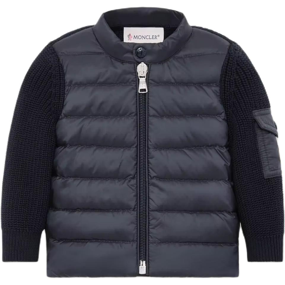 Детская куртка Moncler SS26 (синяя)