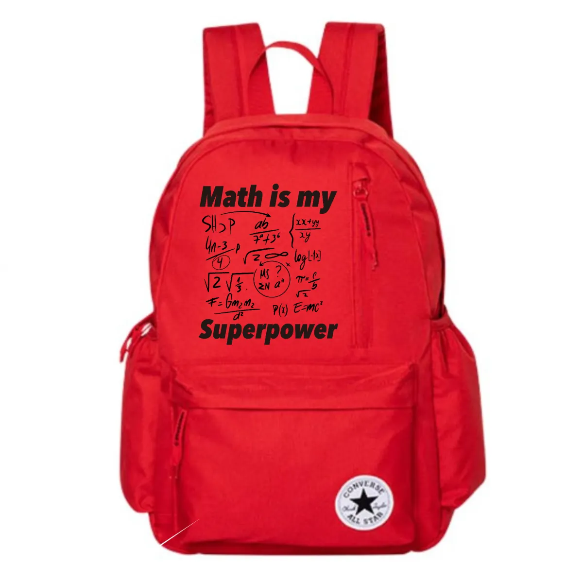 Converse Polyester Backpack Regular Unisex Red
