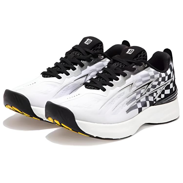 XTEP 100 Slip Resistant, Abrasion Resistant, Breathable Low top Training Shoes Men’s White Black