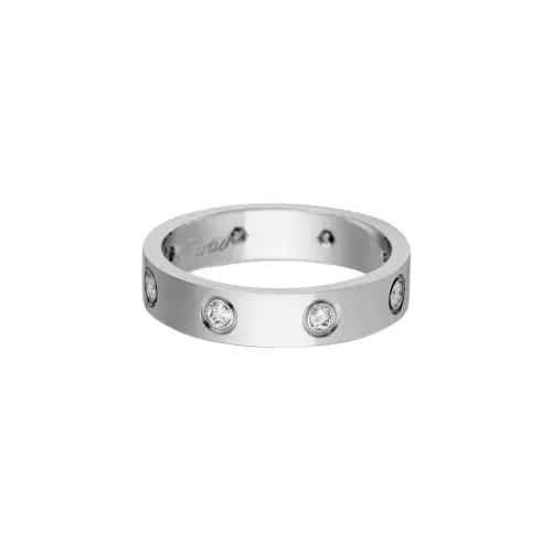 【Pre-Owned】Love diamond wedding band