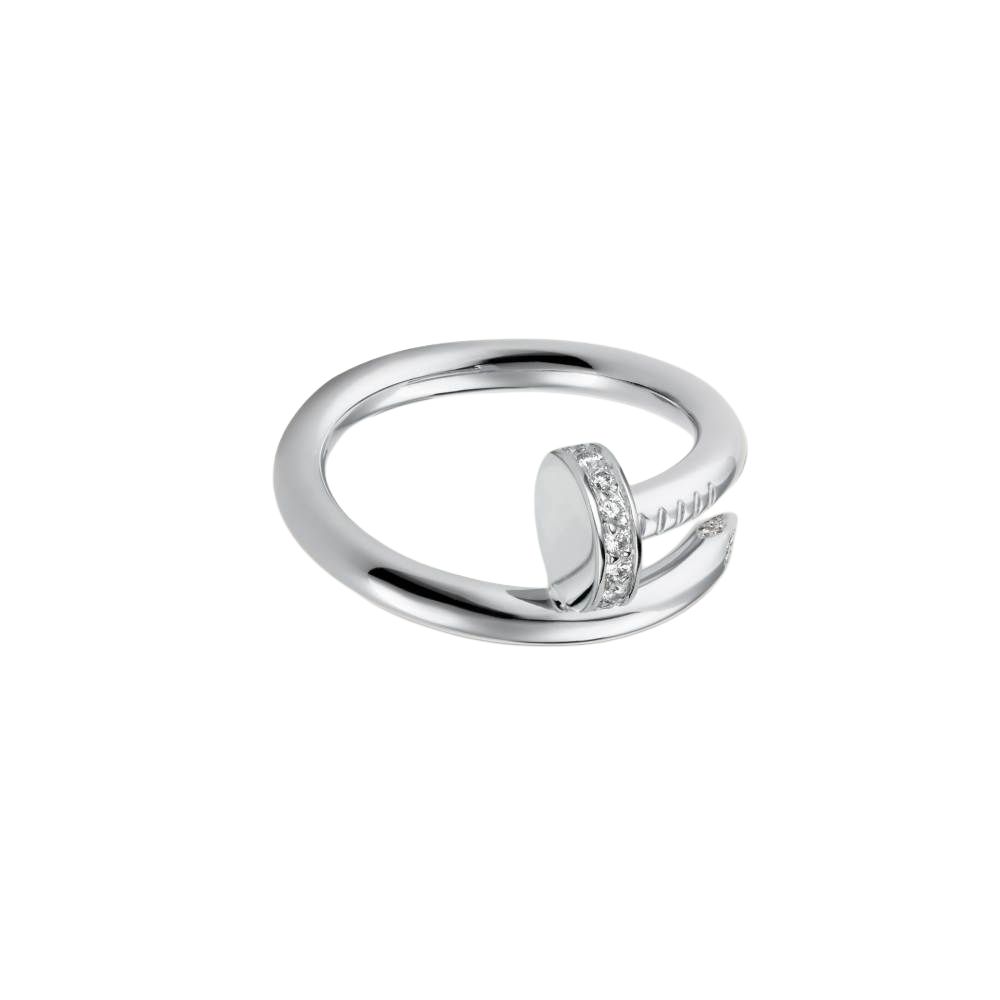 Кольцо Cartier Juste un Clou (белое золото)