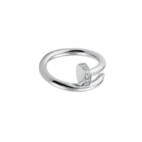 CARTIER JUSTE UN CLOU Rings Unisex White Gold