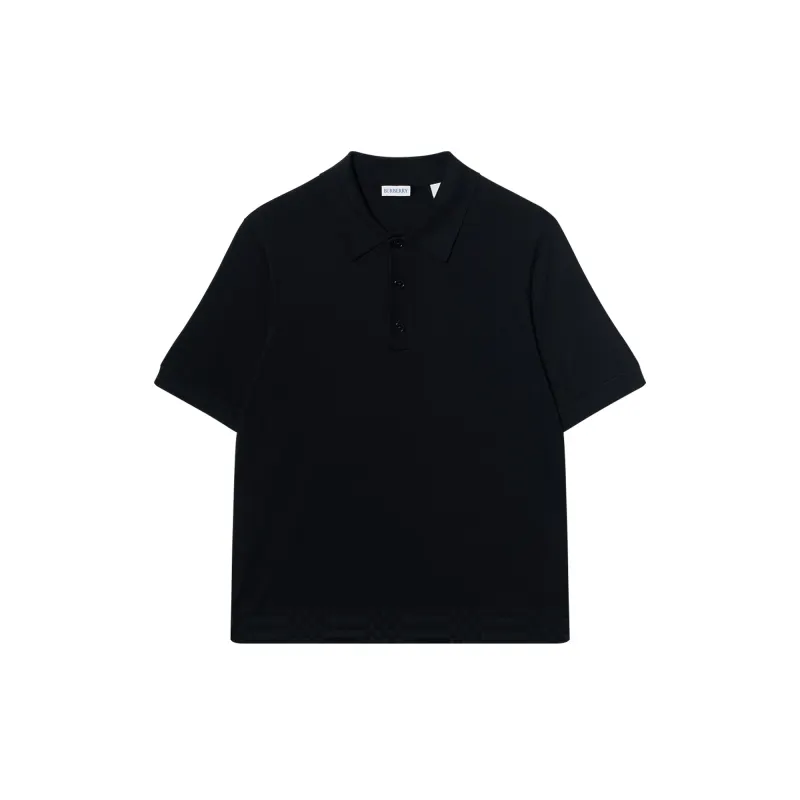 Burberry Polo Shirt Men's Black