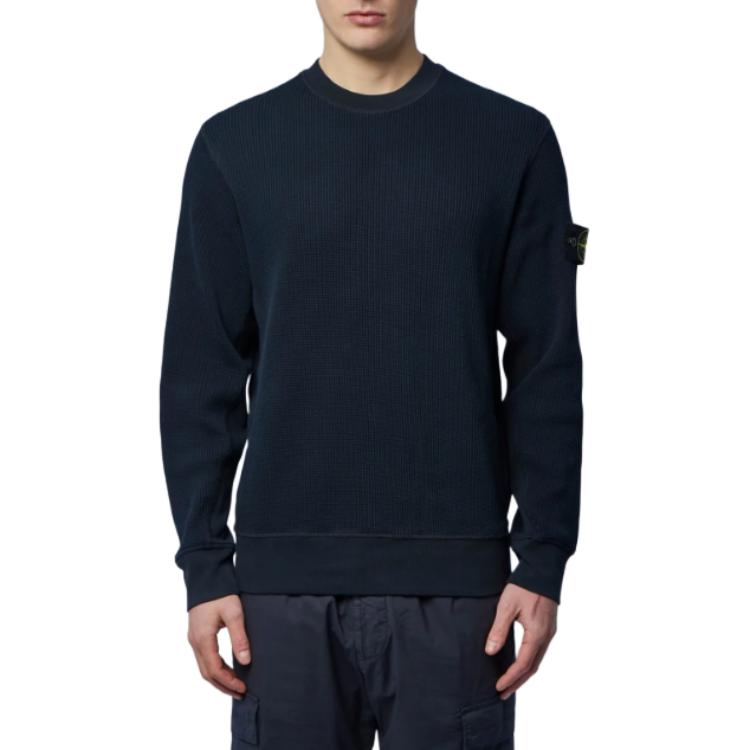 Мужское худи STONE ISLAND Badge (черное)