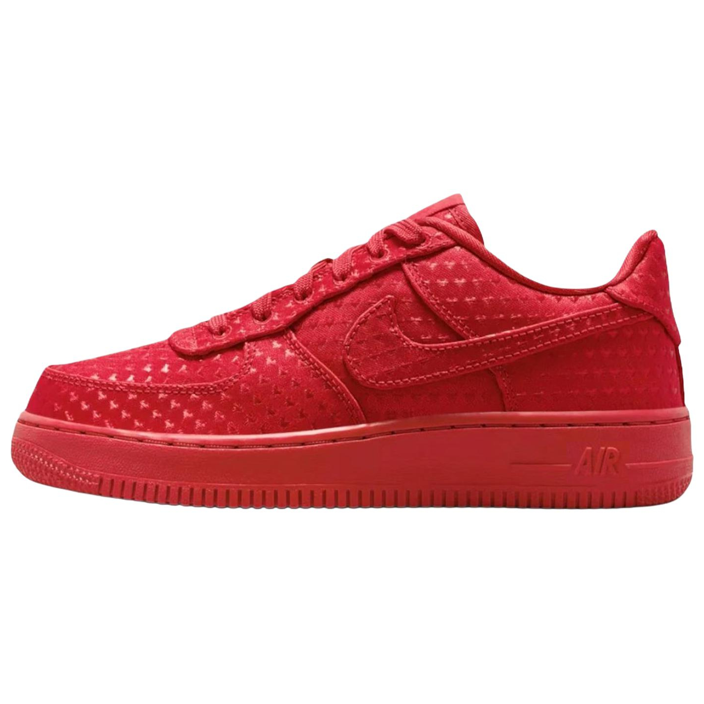 Мужские кроссовки Nike Air Force 1 "Valentine’s Day" (красные)
