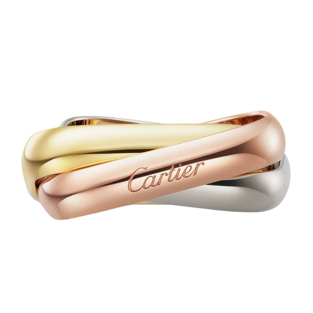 Кольцо Cartier Trinity (многоцветное) — фото 3