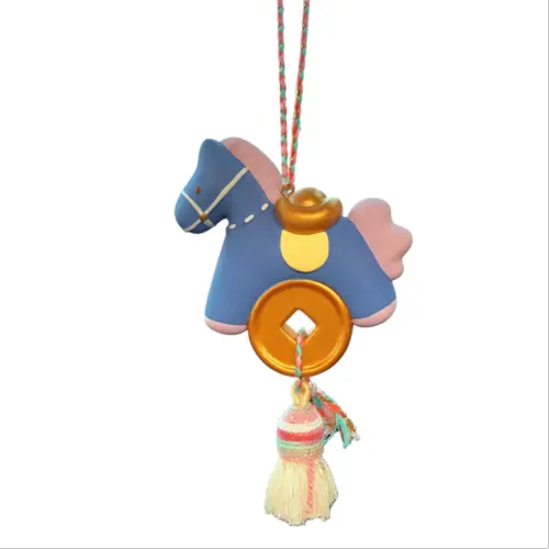 Pendant, pony for car, carriage, accessory, rear view mirror, perfume, universal aromatherapy