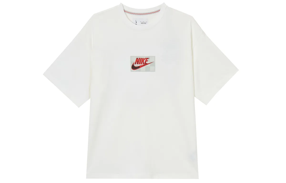 Nike Drop Shoulder Sleeve T Shirt Women's White