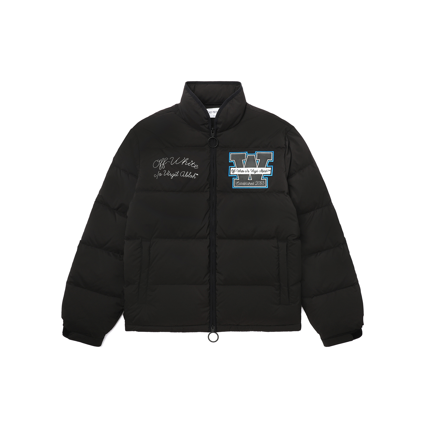 Куртка OFF-WHITE пуховая (черная)