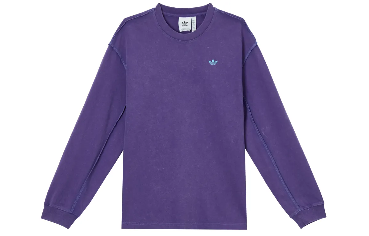 Adidas Originals Trefoil T Shirt Unisex Purple