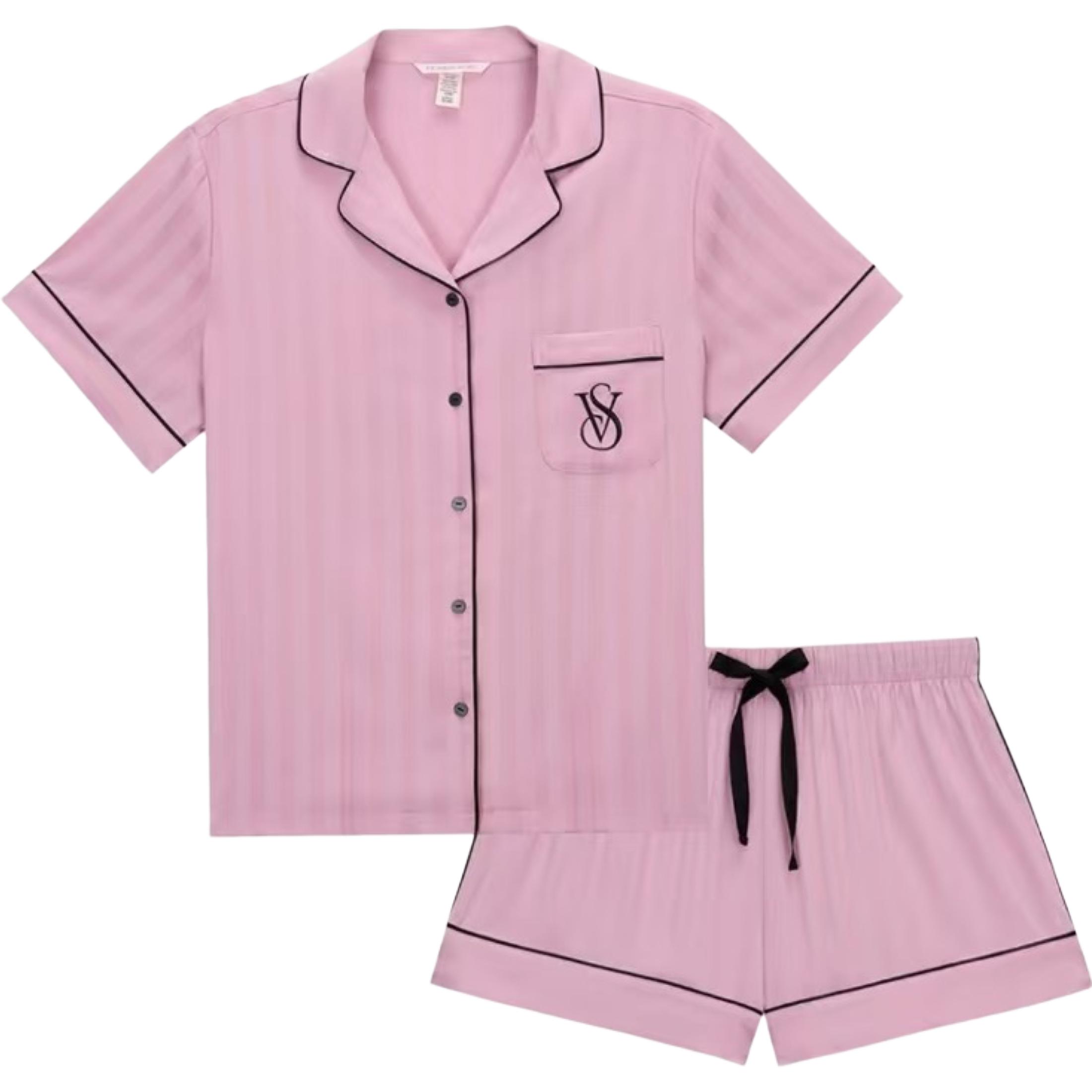 Женская пижама Victoria's Secret (розово-пурпурная)