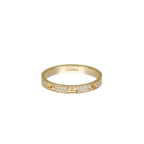 Cartier 18kt Rose Gold Love Ring