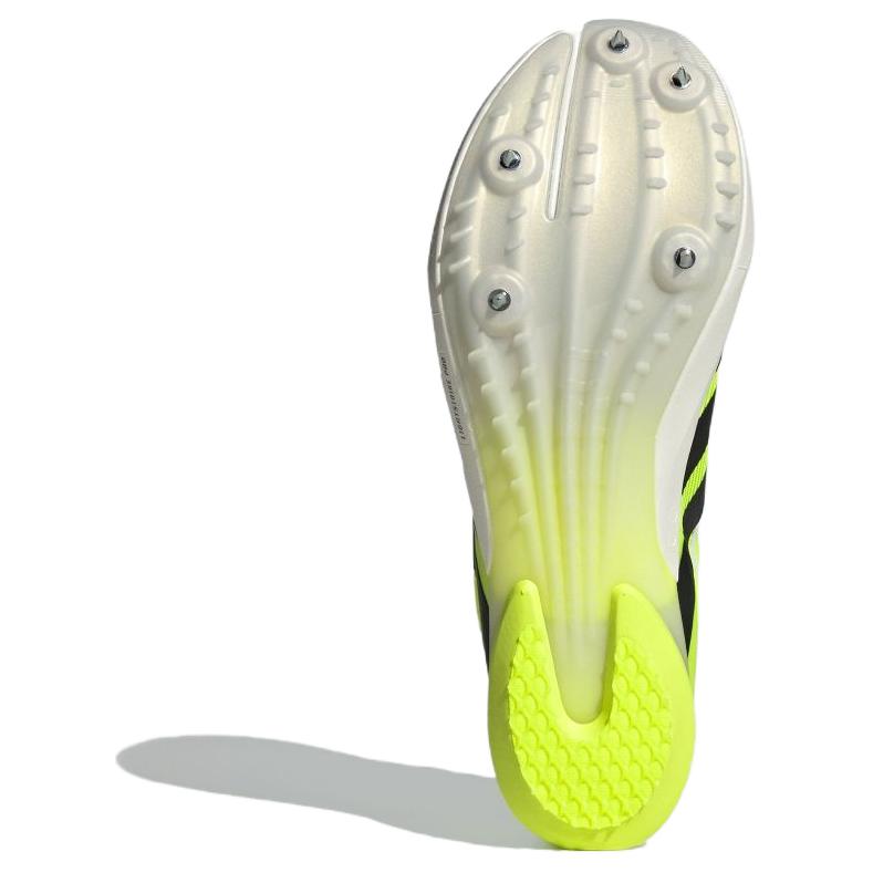 Мужские кроссовки adidas Adizero Ambition (желтые с черным и серебристым) — фото 5