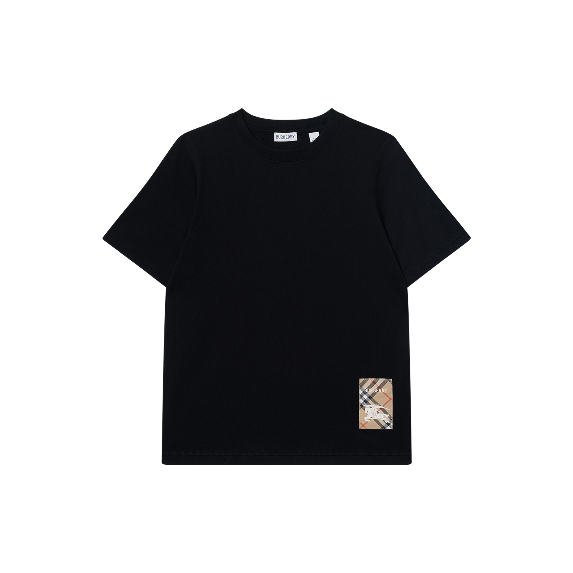 Женская футболка Burberry 81086021 (черная)